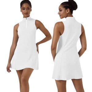 HALARA Softlyzero White Two Piece Active Dress Size Large NWT